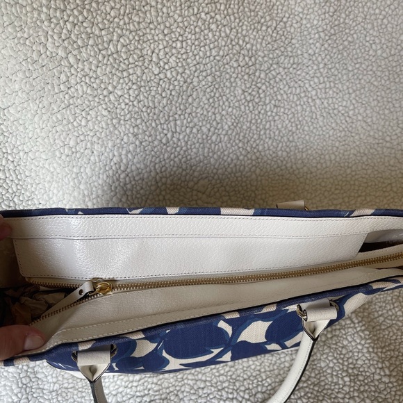 Kate Spade linen shoulder bag - Picture 4 of 7